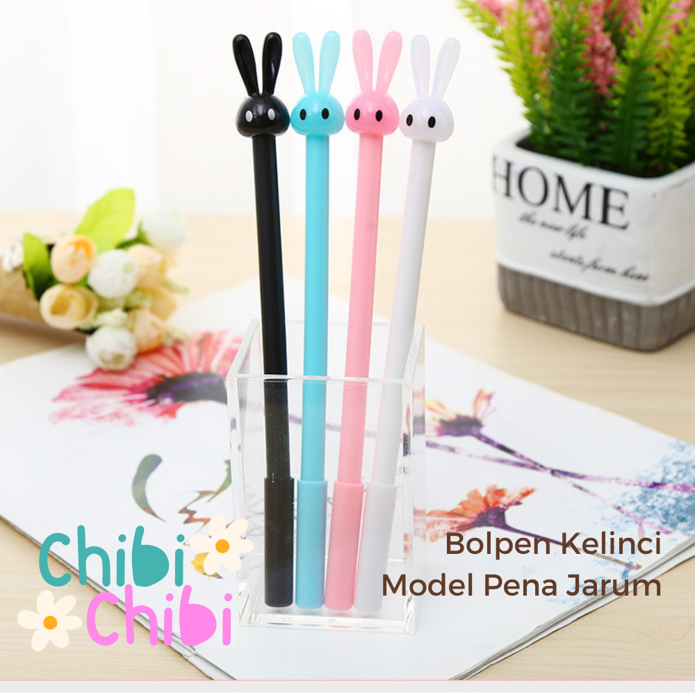 

Bolpen Kelinci Model Pena Jarum ⭐ Pulpen Karakter Kepala Kelinci