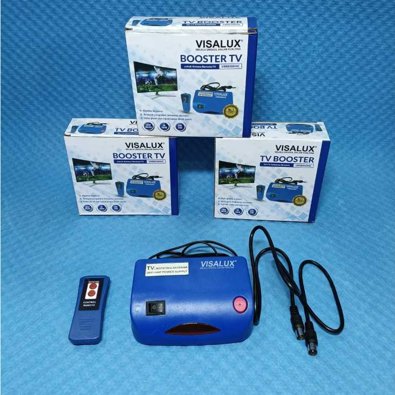 Booster TV Antena Remot Visalux / Booster Penguat Sinyal Antena Remot