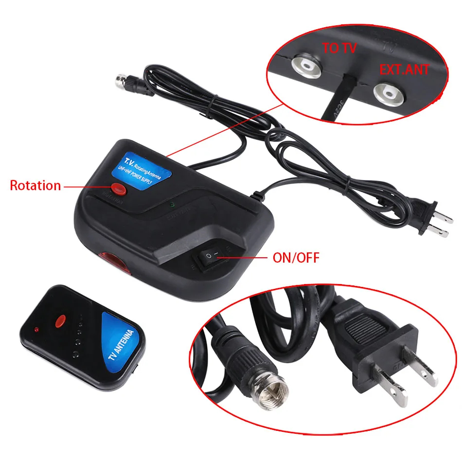 Futachi UHF VHF Power Supply Booster Antena TV 850