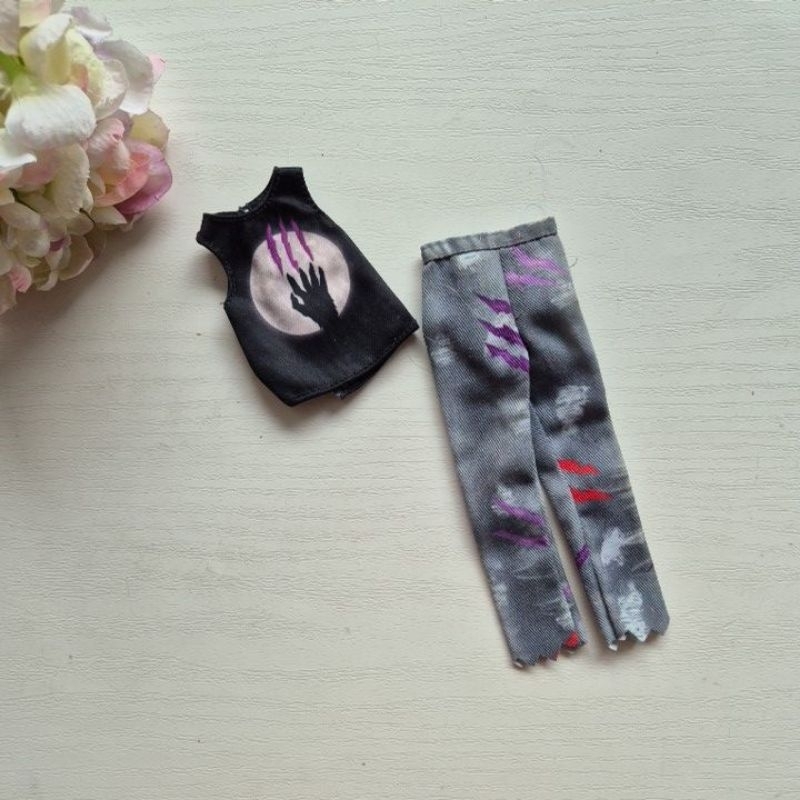 Baju Monster High / MH Clawd set