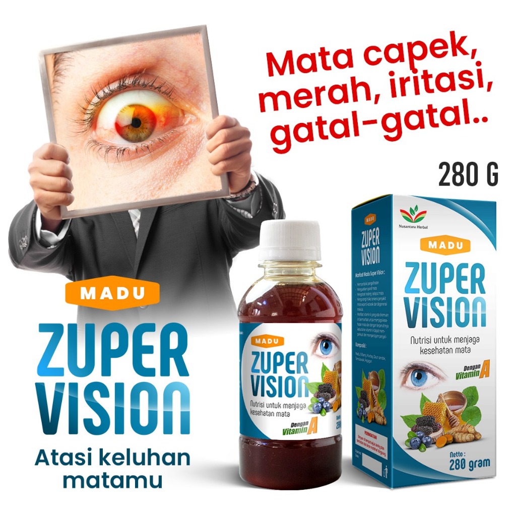 

MADU ZUPER VISION atasi keluhan pada mata