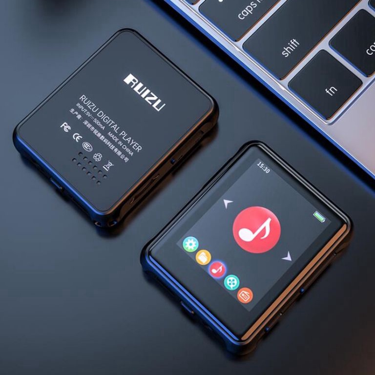 KODE R6C Ruizu X85 4GB microsd slot mp3 Player Portable Walkman FM Radio Video Musik Recording Speak