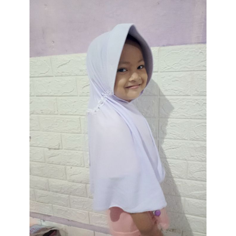 Jilbab anak rabbani KW