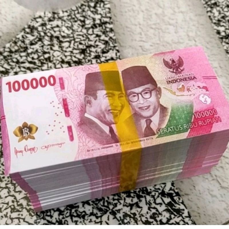 1000 Lembar Uang Mainan Untuk Mahar