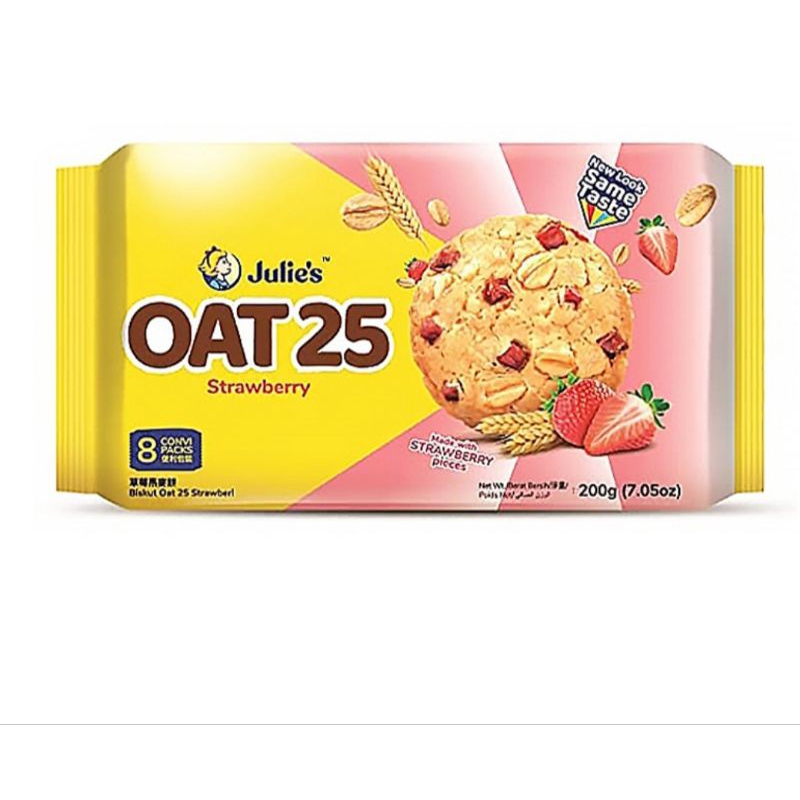 

Julie's Oat 25 Biskuit Strawberry 200 g