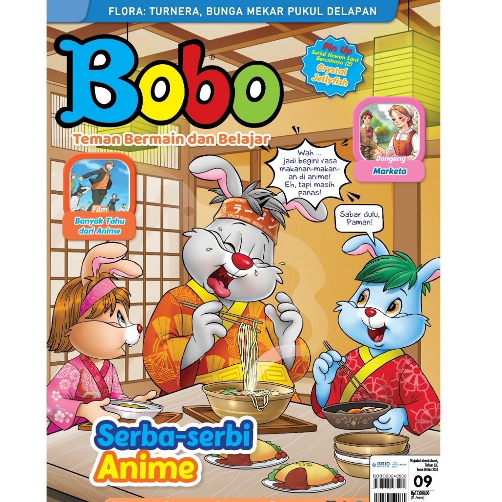 Majalah Bobo edisi Mei 2024 - Bobo No.09
