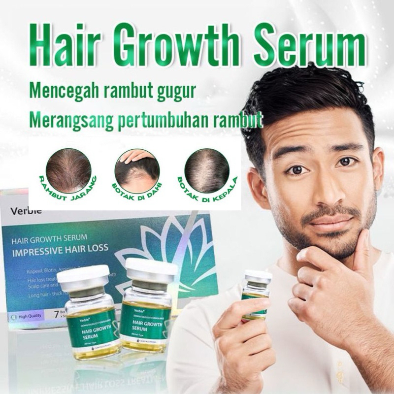 SERUM RAMBUT/VERBLE SERUM PENUMBUH RAMBUT , VERBLE HAIR GROWTH SERUM /SERUM PERAWATAN PERTUMBUHAN RA