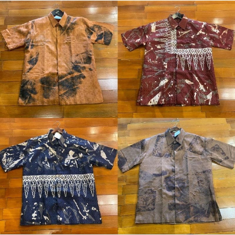 Hem Batik Katun by Dian Pelangi LIMITED EDITION Baju Atasan Kemeja Pria Pesta Pernikahan Kondangan K