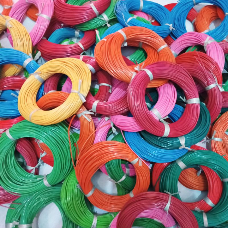 Selang Sedotan, Tali Es, Es Selang, Selang Es Infus, Selang Kreasi, Berat 200 gr