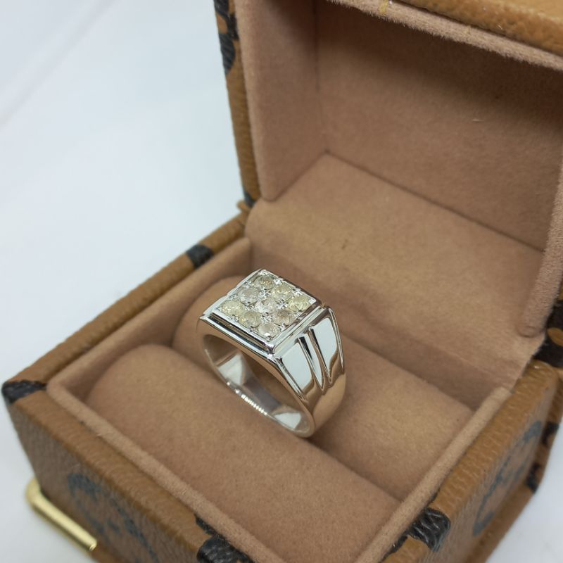 cincin pria full berlian eropa free memo