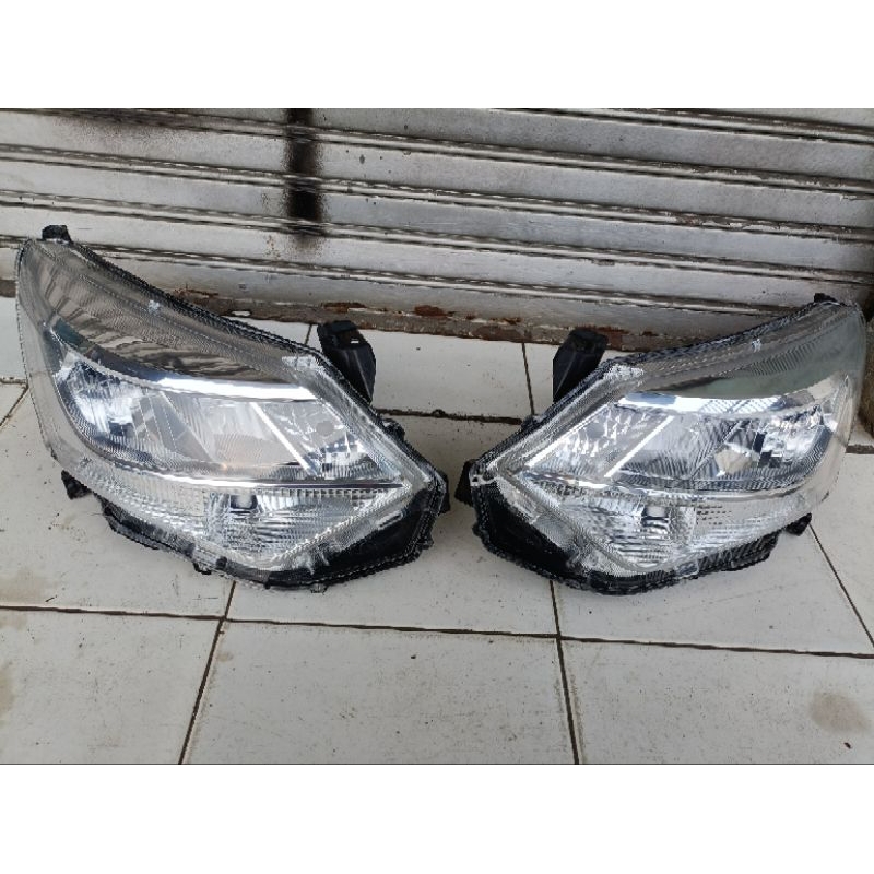 lampu depan calya,Sigra model led original