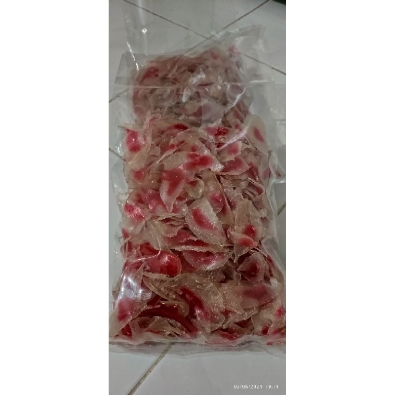 kerupuk merah putih