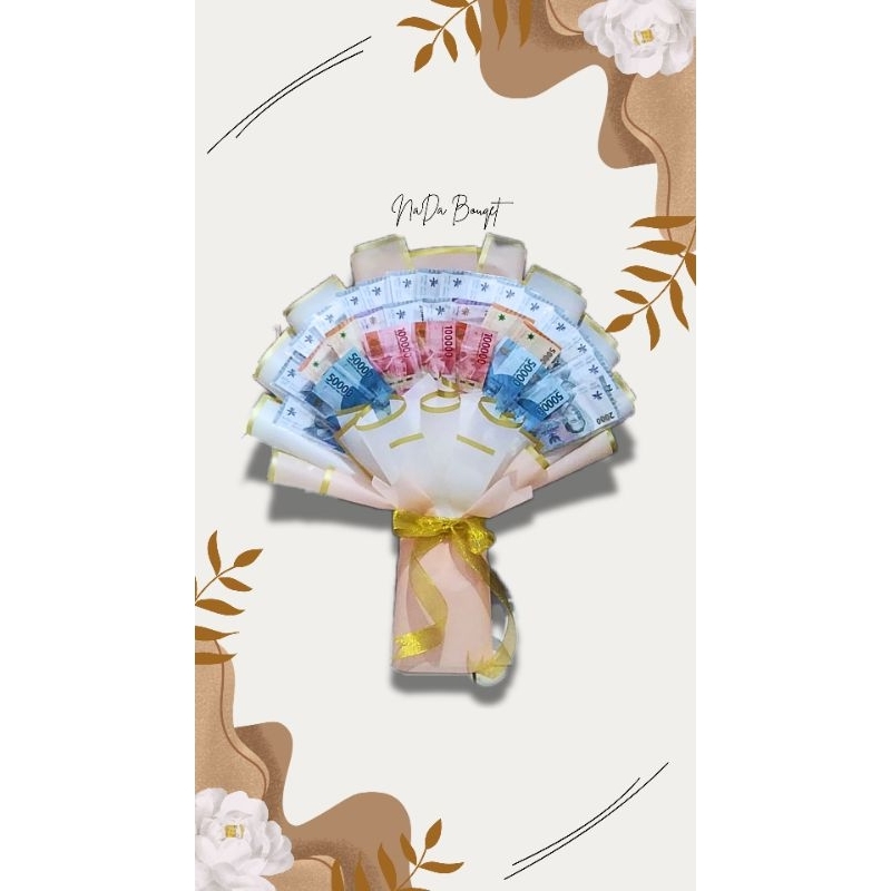 Bouquet/buket uang 30 lembar