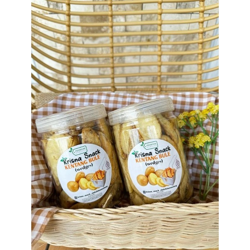 

PRODUCT TERKECE KERIPIK KENTANG WEDGES KENTANG BULE TOPLES 8ML