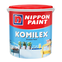 NIPPON Komilex, Cat Tembok Interior KOMILEX By Nippon Paint 4,5 Kg ( Galon )
