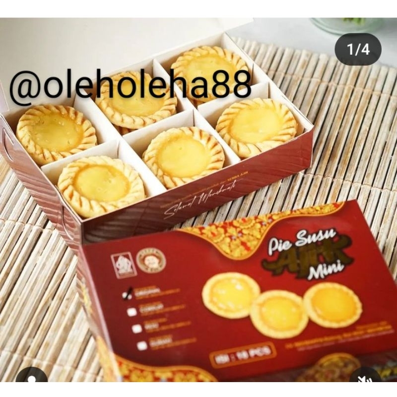 

PIE SUSU AJIK MINI ORIGINAL ISI 18PCS FREEBUBBLEWRP + KARDUS