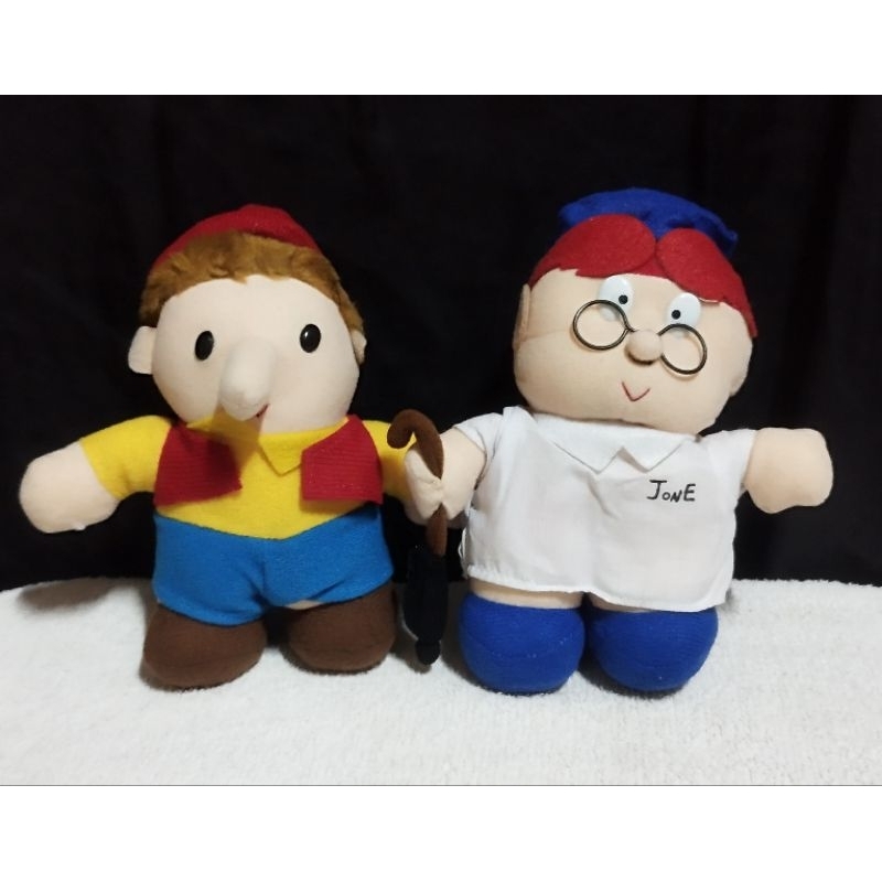 Boneka kecil Pinocchio vintage Sepasang (Rare)