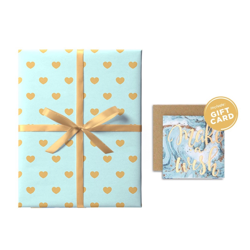 

SPESIAL DISCOUNT Paket Kertas Kado Kartu Harvest Gift Set Sweet Heart 2