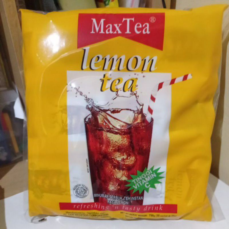 

Terlaris MAXTEA LEMON TEA 3 sachet