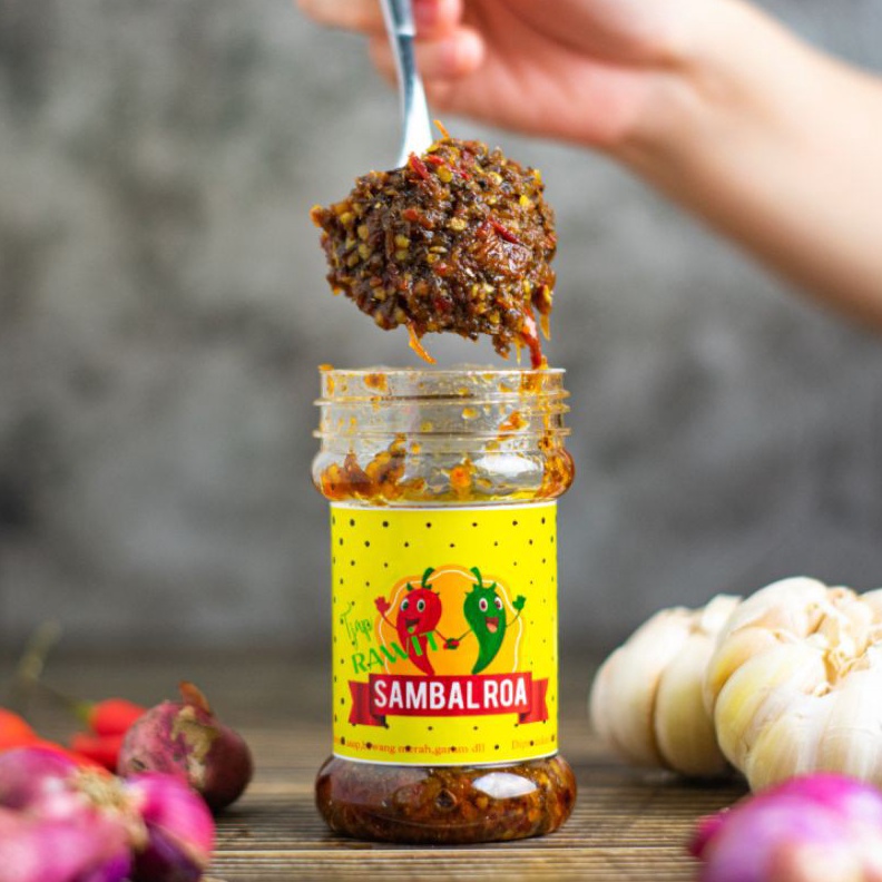 

Terlaris Sambal Roa Asap Pedas Asli Manado