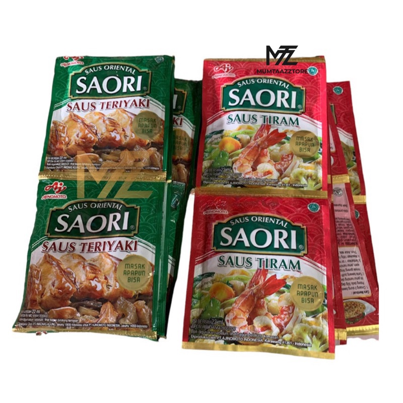 

Terlaris MUMTAAZZTORE AJINOMOTO Saori Tiram Teriyaki 1 Sachet
