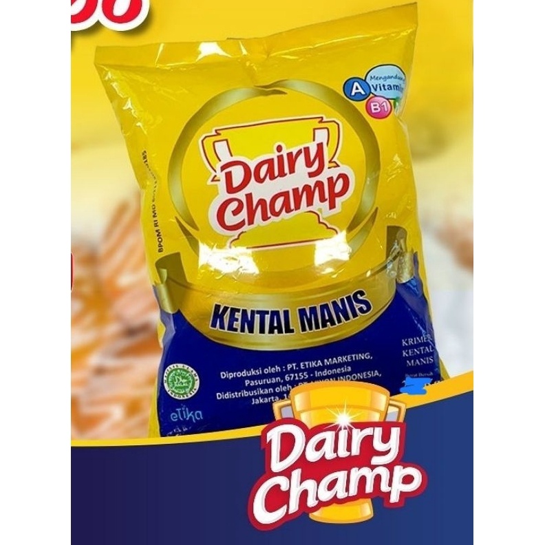 

Termurah SUSU DAIRY CHAMP 1KG HALAL SUSU KENTAL MANIS