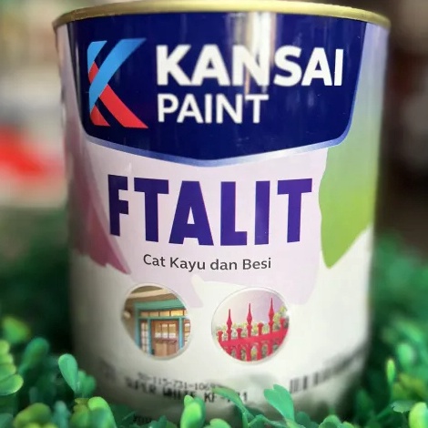 

Cat FTALIT 1KG Cat Kayu dan Besi READY SEMUA WARNA ZINCHROMATE