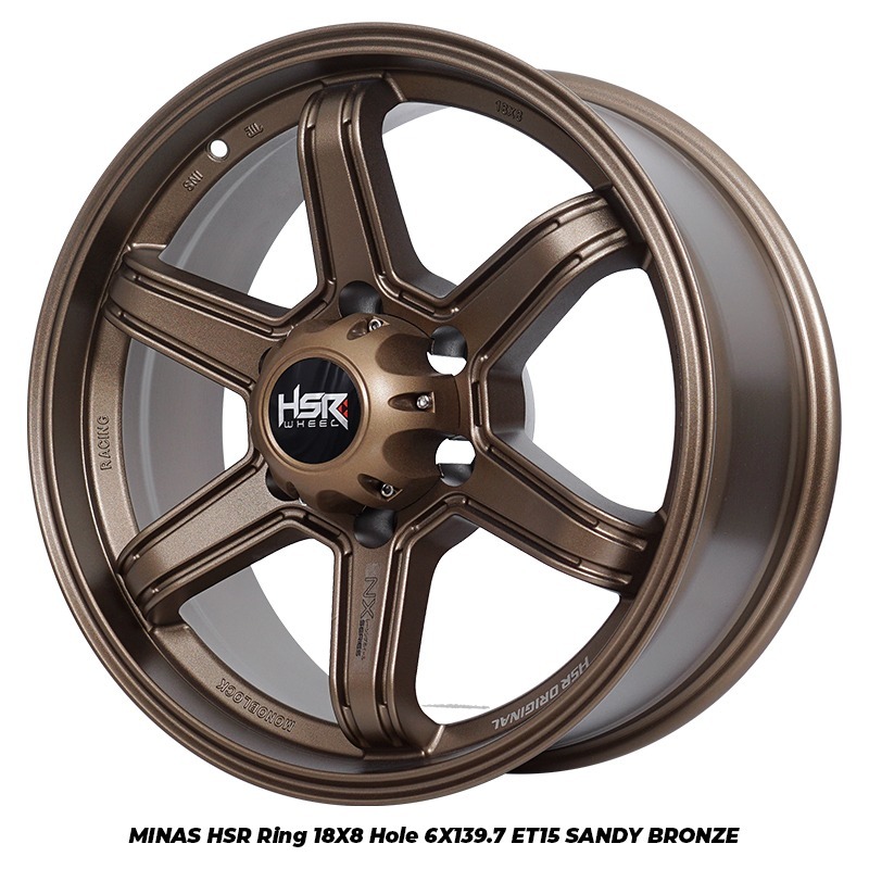 VELG MOBIL FORTUNER PAJERO RING 18 VELG HSR MINAS
