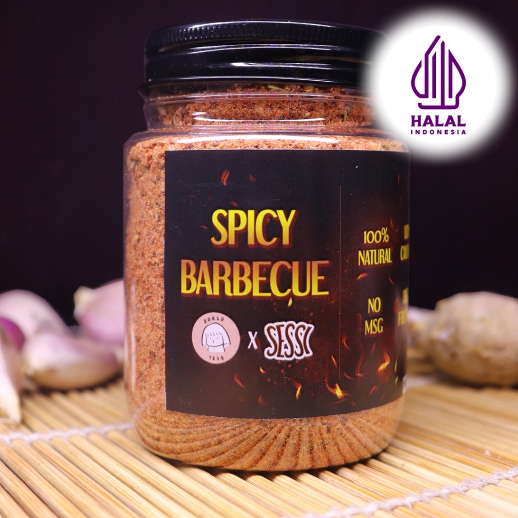 

Termurah Sessi Bumbu Diet Rendah Kalori Marinasi Instan Rasa Spicy BBQ Dry Rub NO MSG