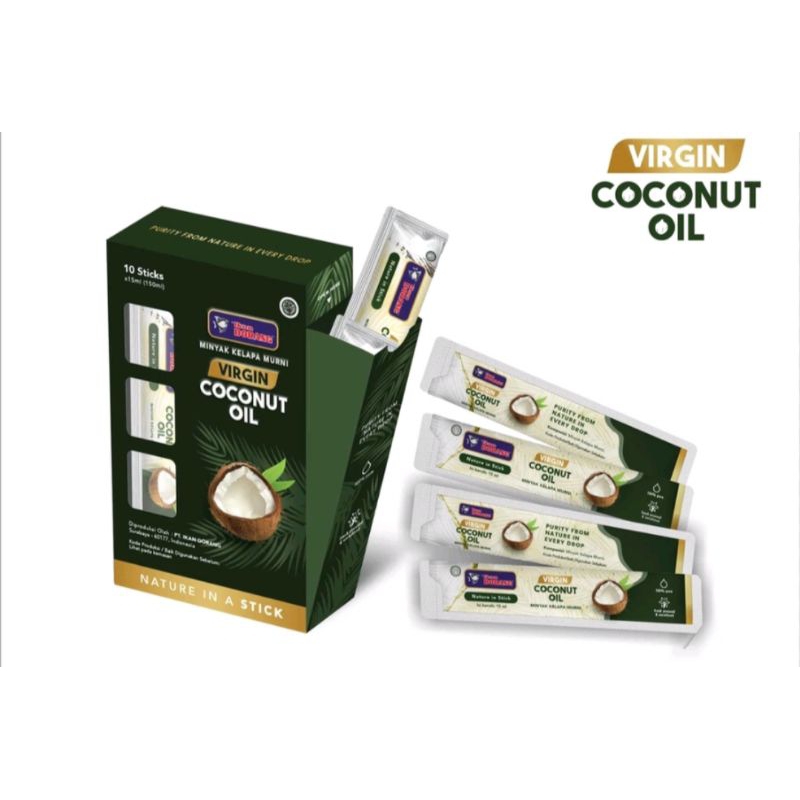 

Ikan Dorang Virgin Coconut oil (VCO) stick 150 per pack