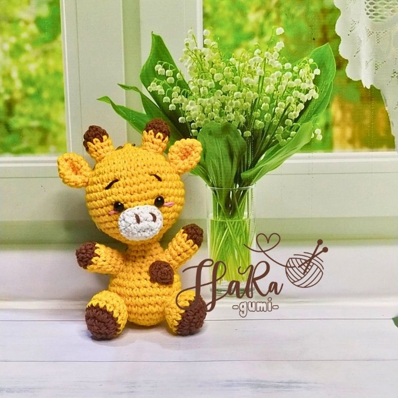 Gantungan Kunci Rajut Seri Binatang HaRagumi