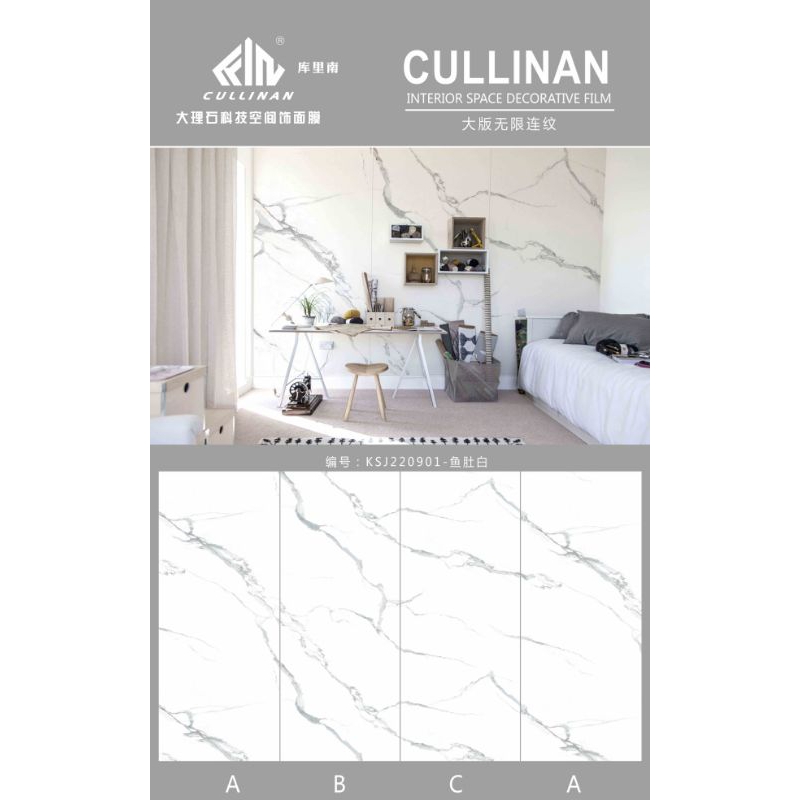 uv PVC marble sheet dekorasi dinding