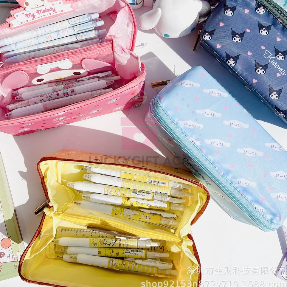 

Eksklusif NEW EDITION TEMPAT PENSIL SANRIO 223 KOTAK PENSIL SANRIO PERSEGI PANJANG TERBARU CINNAMOROL KUROMI