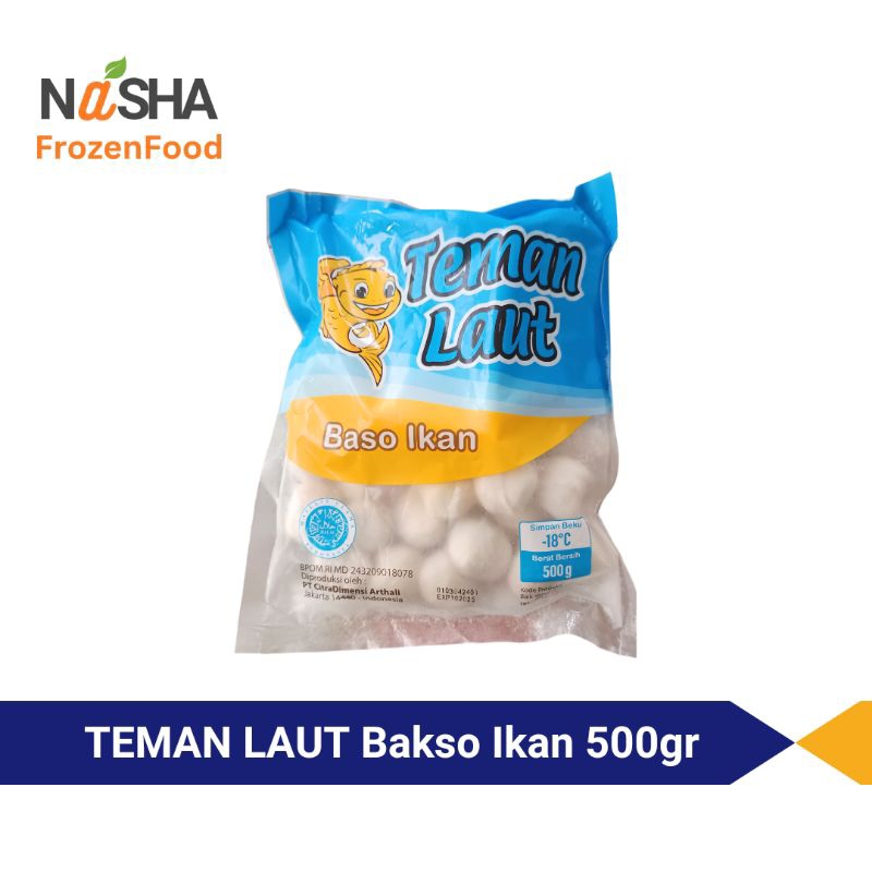 

Teman Laut Bakso Ikan 500gr