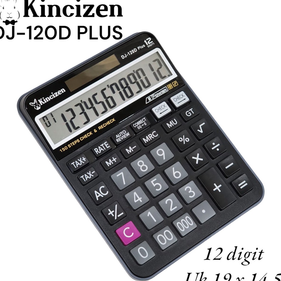 

Kalkulator Kincizen DJ12D 12 DIGIT Kalkulator casio 12 digit DJ12D