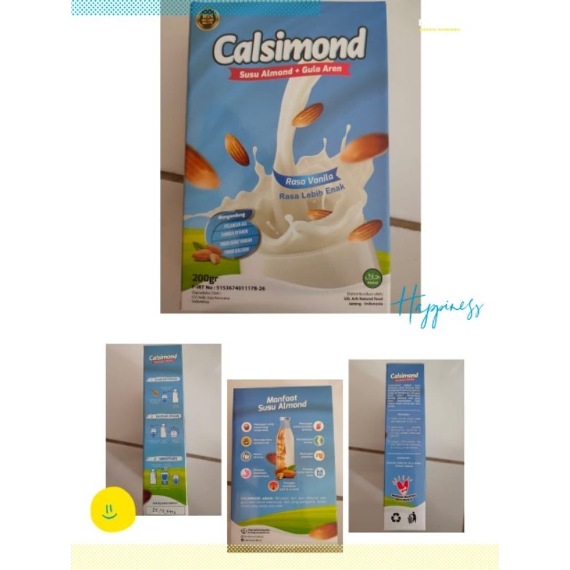 

CALSIMOND SUSU ALMOND+GULA AREN