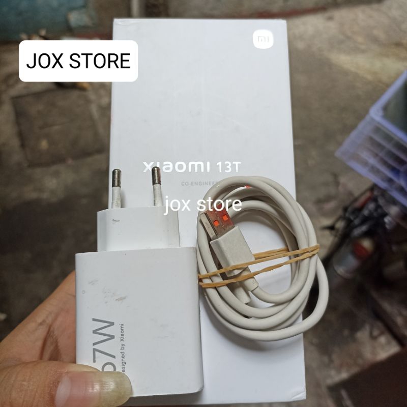 Charger Xiaomi 67W Copotan 13T Original Bekas ori