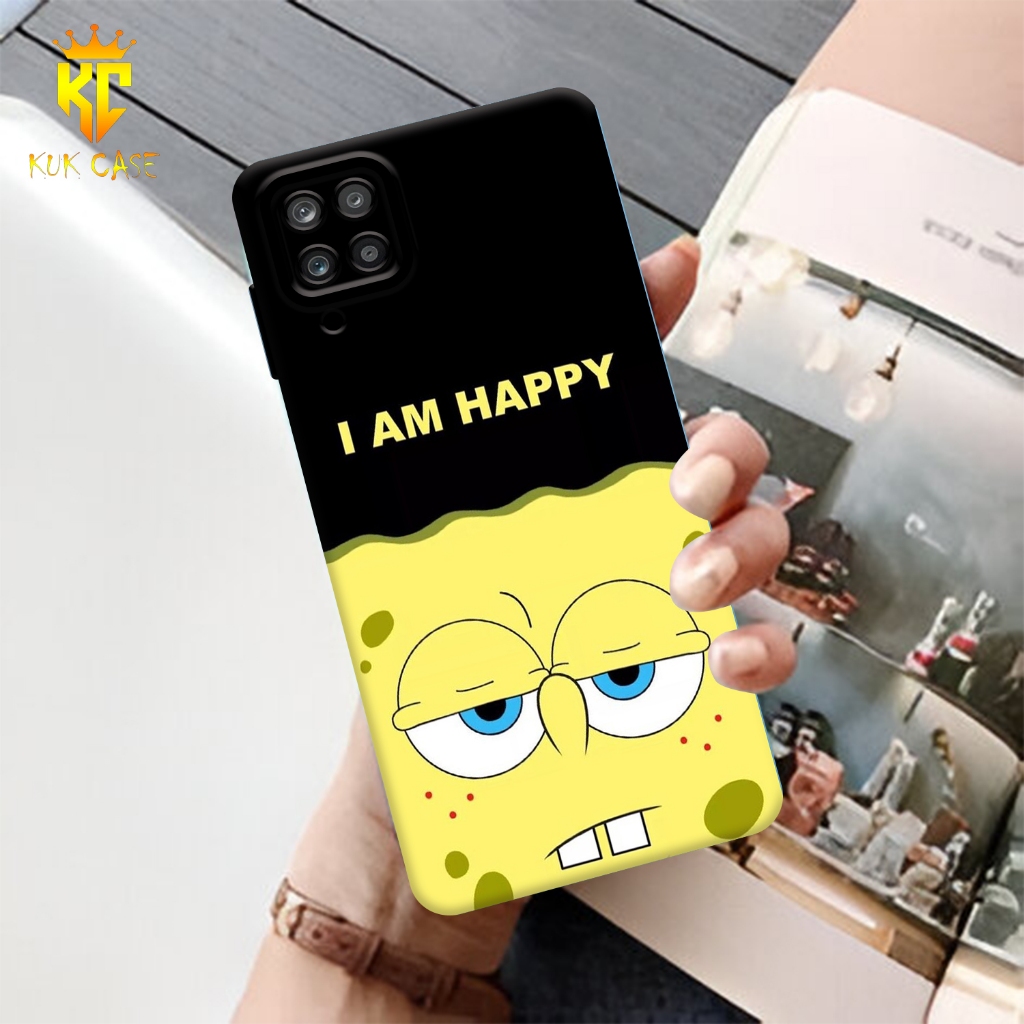 Case Motif SAMSUNG A12 Aesthetic Bahan Softcase silicon Lentur - Skin /  Casing Handpone