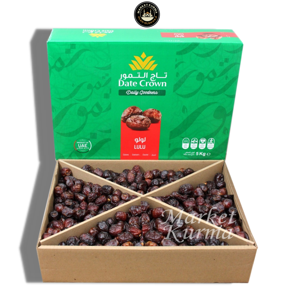 

Kurma Date Crown Lulu [ 5KG ] | Kurma Lulu Premium