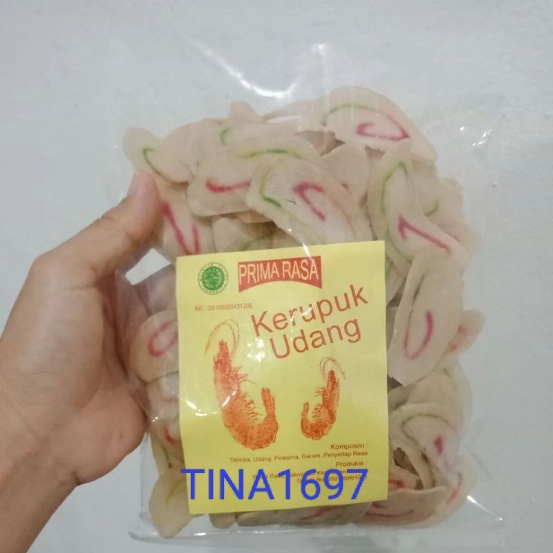 

Hei-Pia Kerupuk Udang asli( pulau ransang ) prima rasa berat 250gr