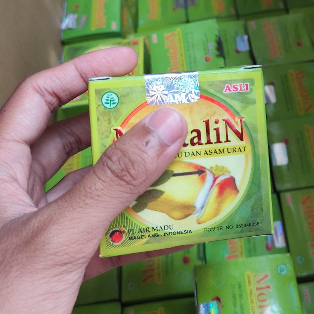 

(cod dirumah) 1 pack 10 sachet × 4 kpsl aturan minum: *minum secara teratur 2 kpsl *minum bila parah 2x2 kpsl per hari (montaline)