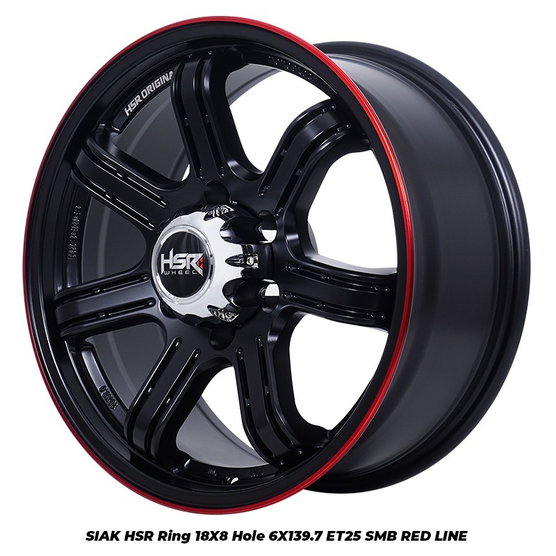 VELG MOBIL PAJERO FORTUNER RING 18 VELG HSR SIAK