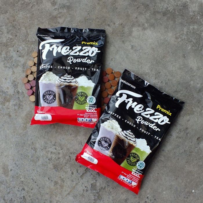 

BUBUK MINUMAN FREZZO RASA MELON