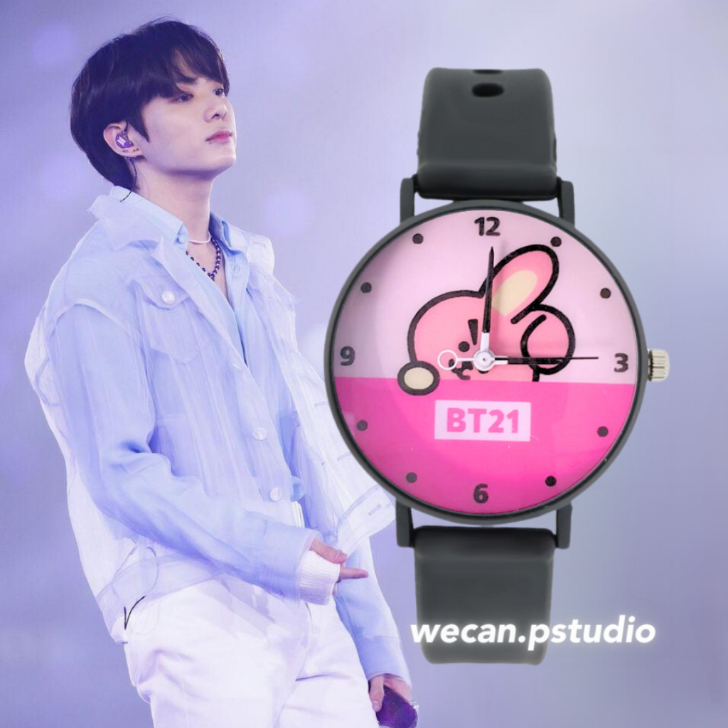 Jam tangan anak Bt21 wanita perempuan | Jam Tangan Fashion Wanita BT21 Karakter COOKY