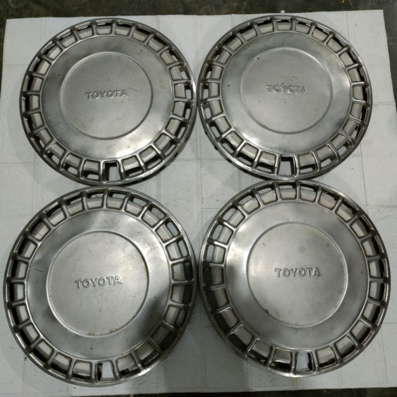 Tutup Velg Wildop Wildof Whell Dop Toyota Ring 13 Corolla Corona Kijang Vintage Jadul Klasik Origina