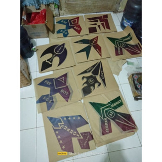 READY//COD//KERTAS layangan coklat(100pcs)(KERTAS AJA)