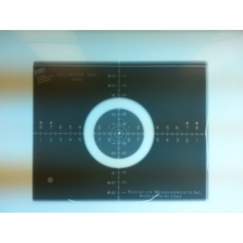 X-ray Collimator Test Tool Kolimator Kalibrasi Sinar X Alat Xray Radiologi