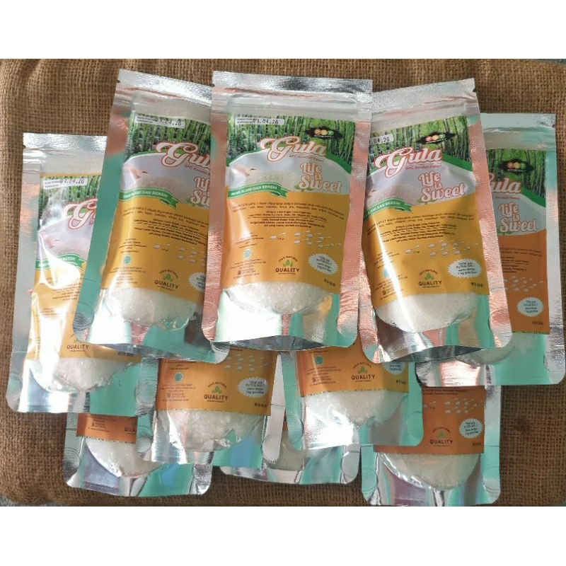 

paket hemat 10 bungkus - gula pasir sehat rendah kalori puteri satu tujuh jogja - grosir gula ps7 jogja
