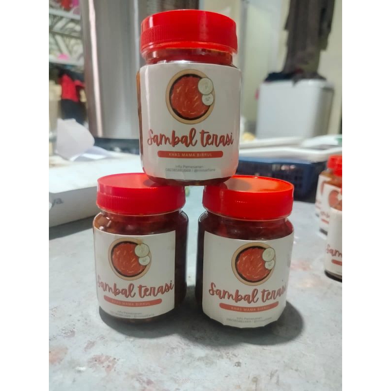 

sambal terasi botol 300ml