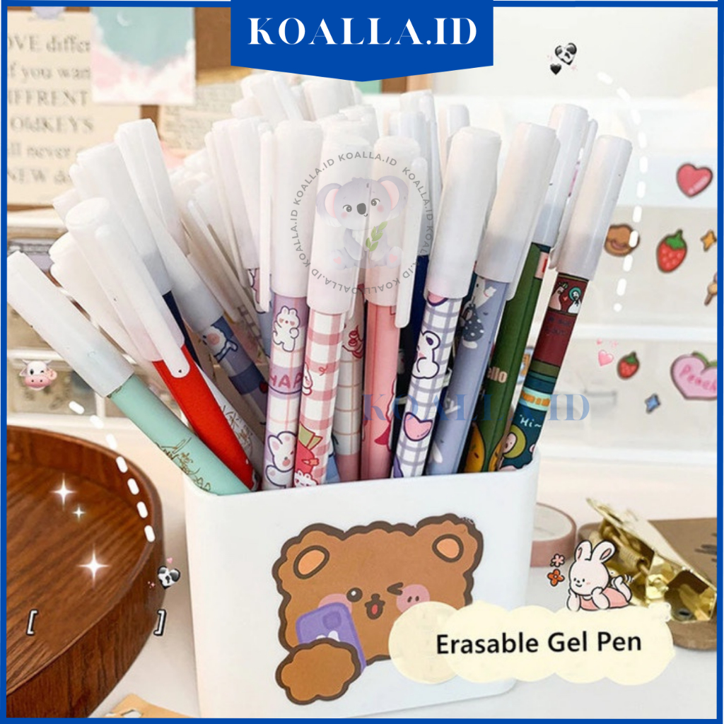 

Erasable Gel Pen Pulpen Gel Bisa Di Hapus Lucu Tinta Hitam